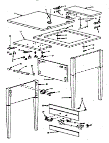 Unit Parts parts for Kenmore Sewing Machine 412.9308181 (4129308181, 412 9308181) from AppliancePartsPros.com