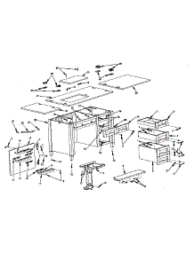 Unit Parts parts for Kenmore Sewing Machine 412.9891180 (4129891180, 412 9891180) from AppliancePartsPros.com