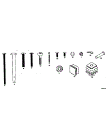 Hardware parts for Kenmore Gas Grill 415.15644 (41515644, 415 15644) from AppliancePartsPros.com