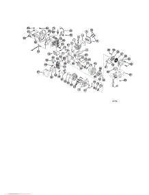 Engine parts for Cub Cadet Gas Line Trimmer 41ADC25C010 from AppliancePartsPros.com
