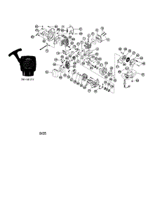 Cylinder / Muffler / Crankcase parts for Cub Cadet Gas Line Trimmer 41ADC25C010 from AppliancePartsPros.com
