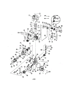 Cylinder / Engine Cover parts for Troy-Bilt Gas Line Trimmer 41ADT49C063 from AppliancePartsPros.com