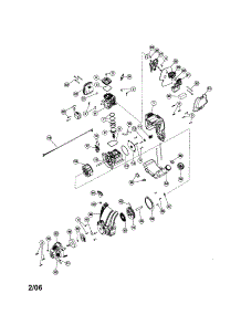 Engine parts for Troy-Bilt Gas Line Trimmer 41ADT59C711 from AppliancePartsPros.com