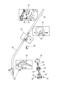 General Assembly parts for Mtd Gas Line Trimmer 41ADZ20C791 from AppliancePartsPros.com