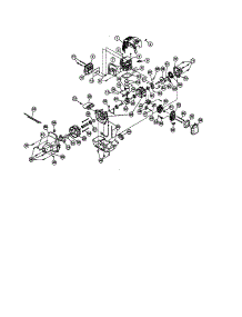 Engine parts for Cub Cadet Gas Line Trimmer 41BDC25C010 from AppliancePartsPros.com
