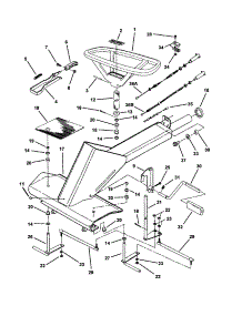Front End Steering parts for Snapper Rear-Engine Riding Mower 421616BVE from AppliancePartsPros.com