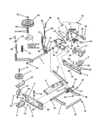Rails, Lift Arms, Cam Lift parts for Snapper Rear-Engine Riding Mower 421616BVE from AppliancePartsPros.com