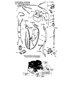 Electrical System parts for Snapper Rear-Engine Riding Mower 421616BVE from AppliancePartsPros.com