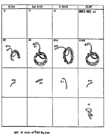 Stator Chart parts for Briggs & Stratton Lawn & Garden Engine 422400 TO 422499 (1010 - 1026) from AppliancePartsPros.com