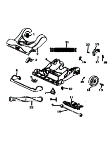 Base Assy parts for Eureka Upright Vacuum 4236AZ from AppliancePartsPros.com