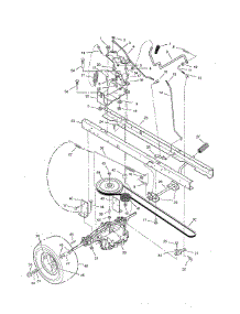 Motion Drive parts for Murray Front-Engine Lawn Tractor 425003X8A from AppliancePartsPros.com