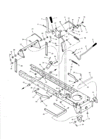 Mower Housing Suspension parts for Murray Front-Engine Lawn Tractor 425003X8A from AppliancePartsPros.com
