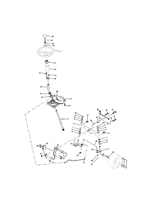 Steering Assembly parts for Murray Front-Engine Lawn Tractor 425014X92E from AppliancePartsPros.com