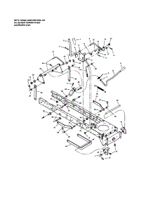 Mower Housing Suspension parts for Yard King Front-Engine Lawn Tractor 425648X06A from AppliancePartsPros.com