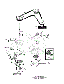 Jackshaft Housing parts for Yard King Front-Engine Lawn Tractor 42566X89 from AppliancePartsPros.com