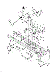 Mower Housing Suspension parts for Murray Front-Engine Lawn Tractor 42583X9A from AppliancePartsPros.com