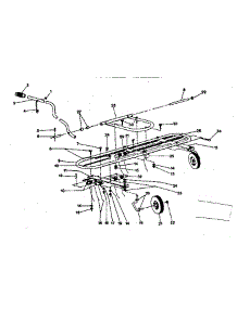 Thatcher Assembly parts for Craftsman Lawn Sweeper 42624308 from AppliancePartsPros.com