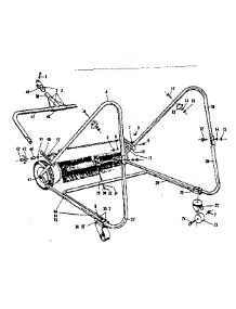 Sweeper Unit Assembly parts for Craftsman Lawn Sweeper 42626091 from AppliancePartsPros.com