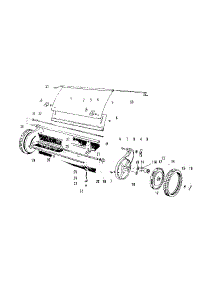 Sweeper Unit Assembly parts for Craftsman Lawn Sweeper 426260911 from AppliancePartsPros.com