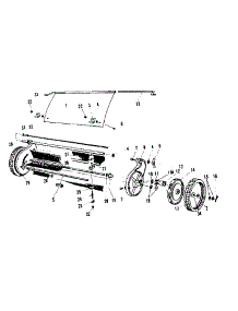 Sweeper Unit Assembly parts for Craftsman Lawn Sweeper 426260912 from AppliancePartsPros.com