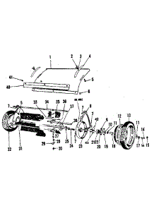 Sweeper Unit Assembly parts for Craftsman Lawn Sweeper 426260921 from AppliancePartsPros.com