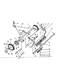 Sweeper Head Assembly parts for Craftsman Lawn Sweeper 426260931 from AppliancePartsPros.com