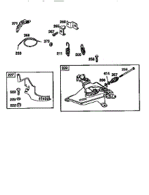 Governor Parts parts for Briggs & Stratton Lawn & Garden Engine 42A700 TO 42A799 from AppliancePartsPros.com