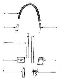 Attachment Parts parts for Eureka Upright Vacuum 4321ATX from AppliancePartsPros.com