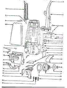 Handle And Bag Housing parts for Eureka Upright Vacuum 4326ATX from AppliancePartsPros.com