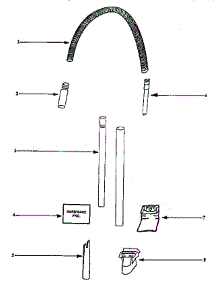 Attachment Parts parts for Eureka Upright Vacuum 4326ATX from AppliancePartsPros.com
