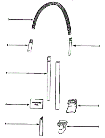Attachment Parts parts for Eureka Upright Vacuum 4332BTX from AppliancePartsPros.com