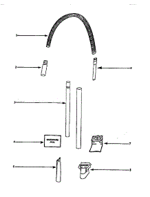 Attachment Parts parts for Eureka Upright Vacuum 4335BTM from AppliancePartsPros.com