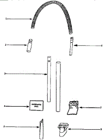 Attachment Parts parts for Eureka Upright Vacuum 4335DT from AppliancePartsPros.com