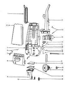 Motor Cover Assembly parts for Eureka Upright Vacuum 4335ET from AppliancePartsPros.com