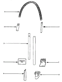 Attachment Parts parts for Eureka Upright Vacuum 4351BTZ from AppliancePartsPros.com