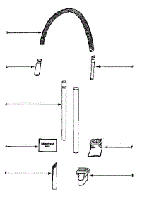 Attachment Parts parts for Eureka Upright Vacuum 4352BT from AppliancePartsPros.com