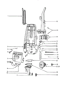 Motor Cover parts for Eureka Upright Vacuum 4380AT-4 from AppliancePartsPros.com