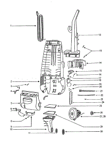 Motor Cover parts for Eureka Upright Vacuum 4384AT from AppliancePartsPros.com