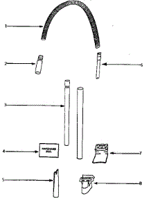 Attachment Parts parts for Eureka Upright Vacuum 4440ATV from AppliancePartsPros.com