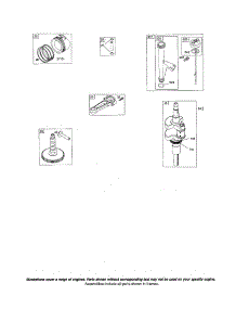 Crankshaft / Dipstick parts for Briggs & Stratton Lawn & Garden Engine 445500 (0485 THRU 0510) from AppliancePartsPros.com