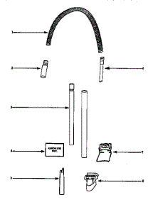 Hose Assembly parts for Eureka Upright Vacuum 4455AT from AppliancePartsPros.com