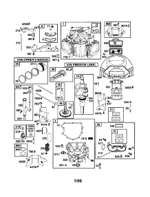 Cylinder / Crankshaft / Sump-Engine parts for Briggs & Stratton Lawn & Garden Engine 445677-0479-E1 from AppliancePartsPros.com