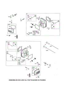 Head-Cylinder parts for Briggs & Stratton Lawn & Garden Engine 445677-0955-G5 from AppliancePartsPros.com