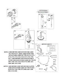 Crankshaft / Dipstick / Camshaft parts for Briggs & Stratton Lawn & Garden Engine 445700 (0027-0594) from AppliancePartsPros.com
