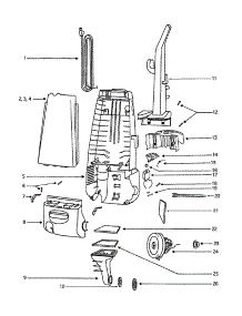Motor Cover parts for Eureka Upright Vacuum 4460ETC from AppliancePartsPros.com