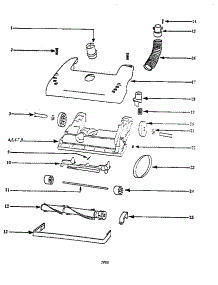 Base Assembly parts for Eureka Upright Vacuum 4462BT from AppliancePartsPros.com