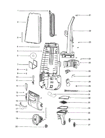 Motor / Cover parts for Eureka Upright Vacuum 4463AV from AppliancePartsPros.com