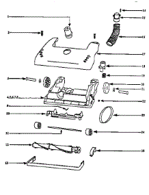 Base Assembly parts for Eureka Upright Vacuum 4466AT from AppliancePartsPros.com