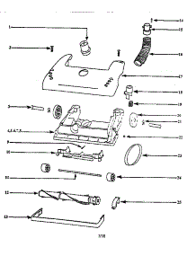 Base Assembly parts for Eureka Upright Vacuum 4466DTV from AppliancePartsPros.com