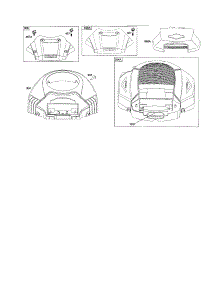Blower Housing / Air Cleaner Cover parts for Briggs & Stratton Lawn & Garden Engine 446700 (0025-0365) from AppliancePartsPros.com